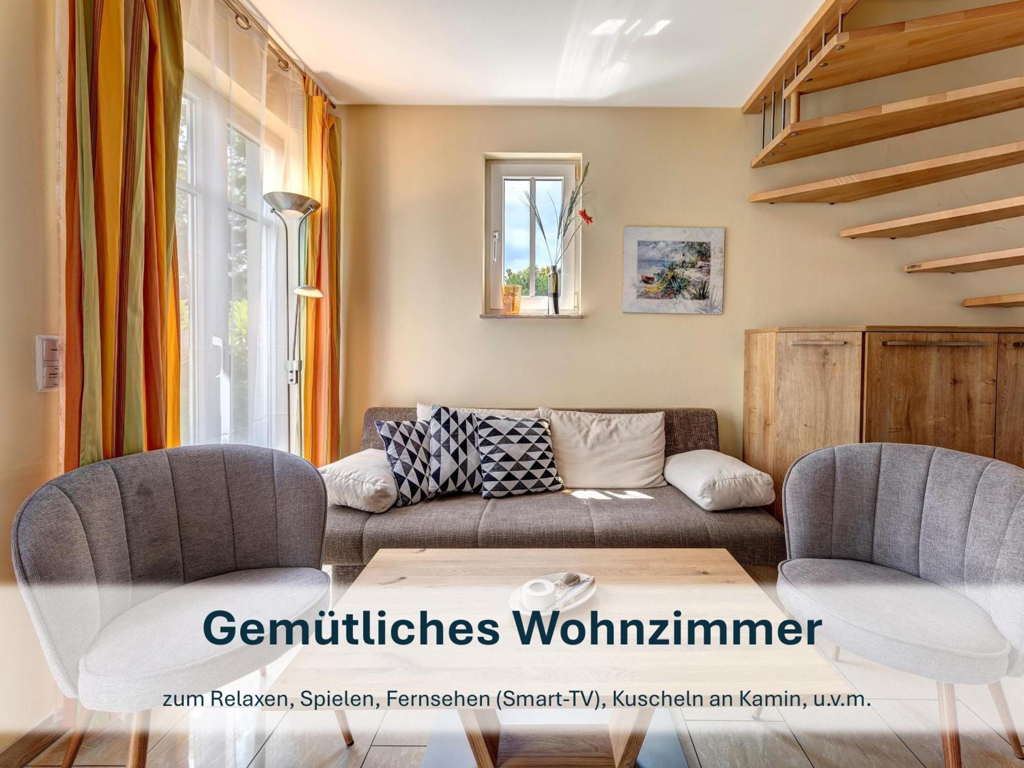Paradies-Ambiente - Strandnah, Sauna, Kamin, Hundefreundlich Zinnowitz Ngoại thất bức ảnh