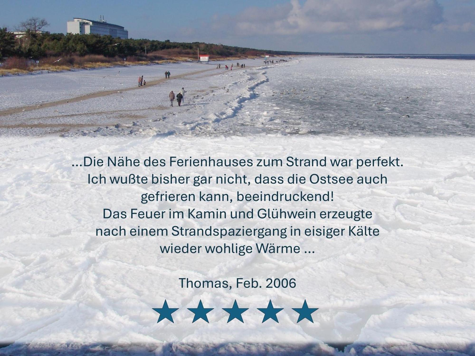 Paradies-Ambiente - Strandnah, Sauna, Kamin, Hundefreundlich Zinnowitz Ngoại thất bức ảnh